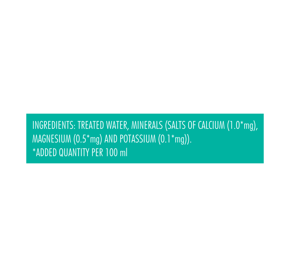 Bisleri 5 L Packaged Drinking Water ingredient